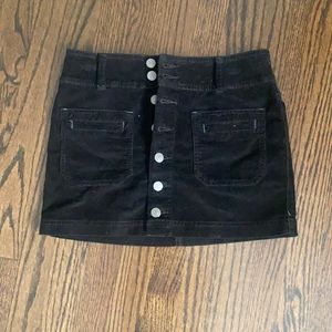 Cute, black mini skirt